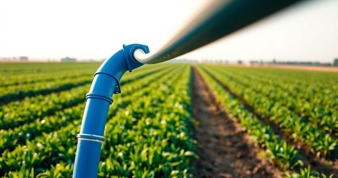 Cano azul para irrigação: descubra como escolher o ideal para sua plantação Cano azul para irrigação: descubra como escolher o ideal para sua plantação