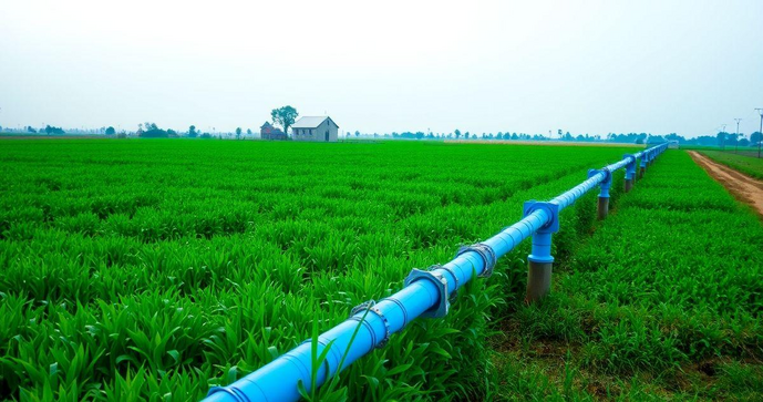 Cano Azul de Irrigação: A Solução Ideal para Seus Cultivos Cano Azul de Irrigação: A Solução Ideal para Seus Cultivos