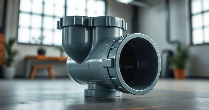 Cruzeta de PVC 100mm é a Solução Ideal para Conexões Duráveis